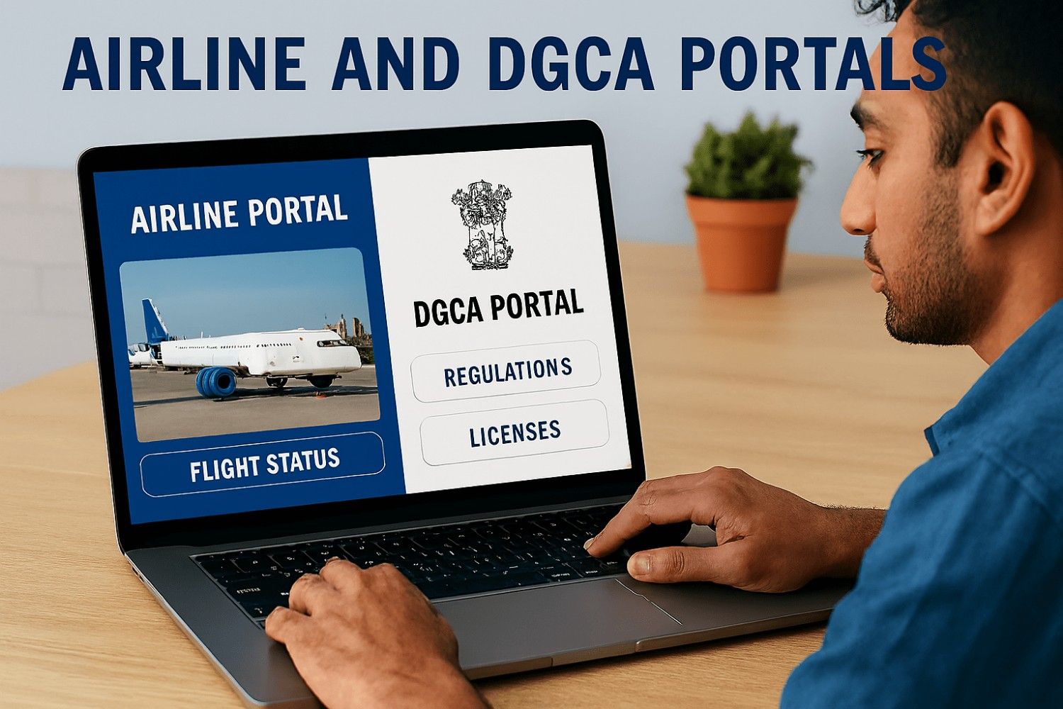 Airline and DGCA Portals - image 1