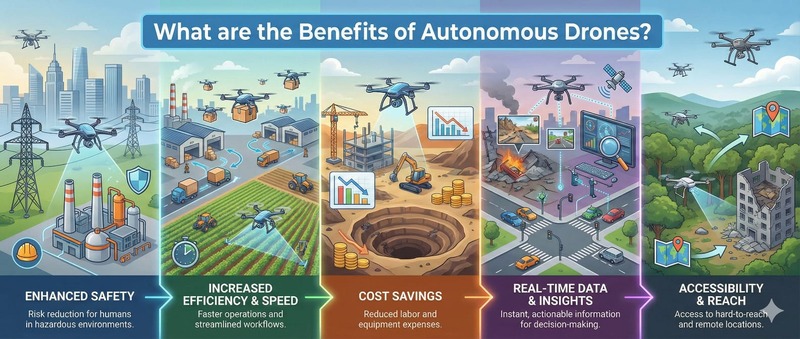 What are the Benefits of Autonomous Drones? - image 1