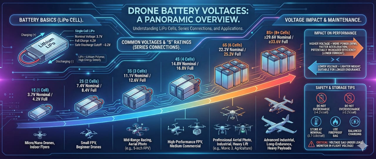   Battery Voltage of Drones - image 1