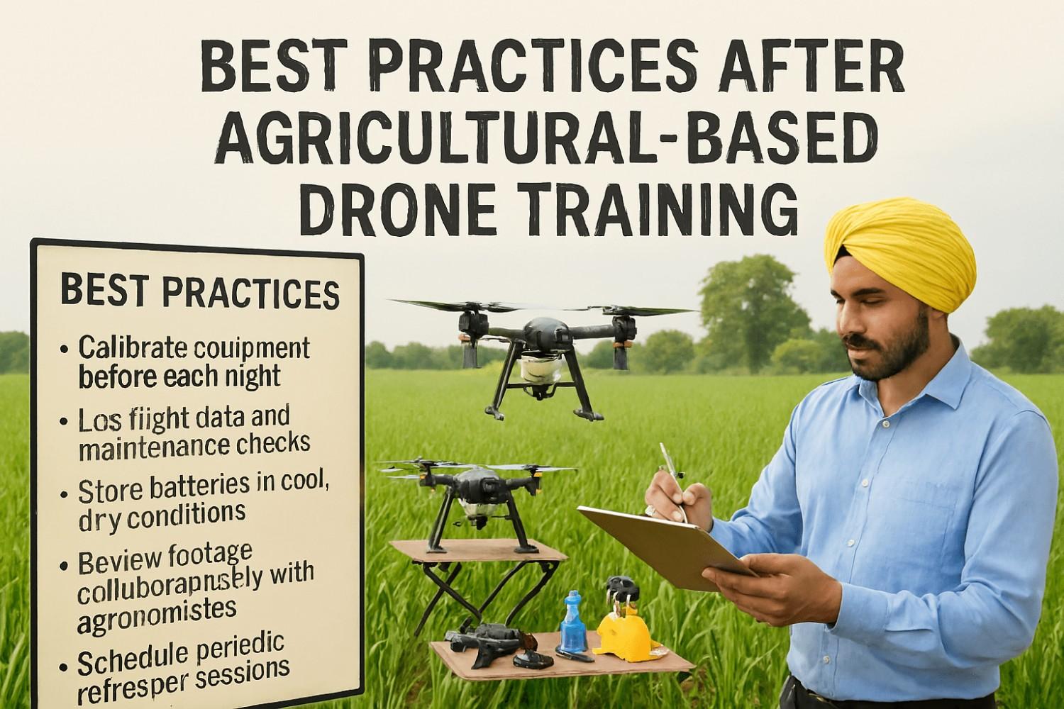 Best Practices After Agricultural-Based Drone Training - image 1