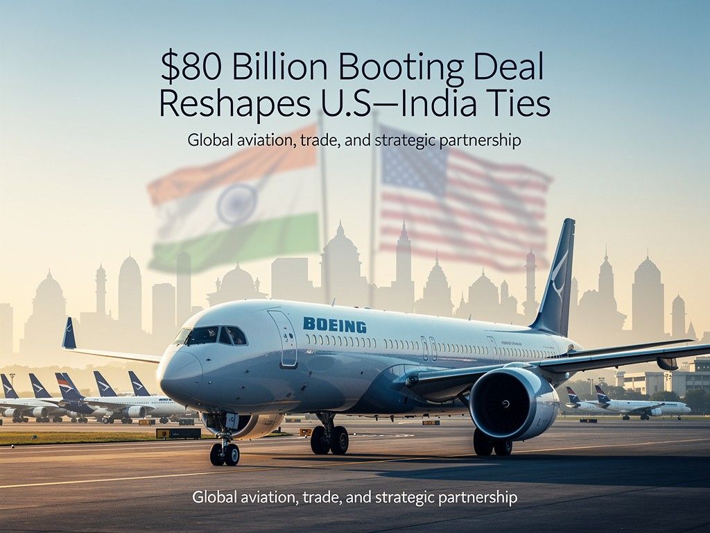 Boeing to Get a USD 80 billion Order from India: Pilot Demand to be Boosted Big Time