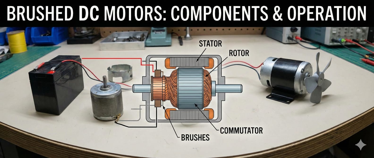 What are Brushed DC Motors?    - image 1