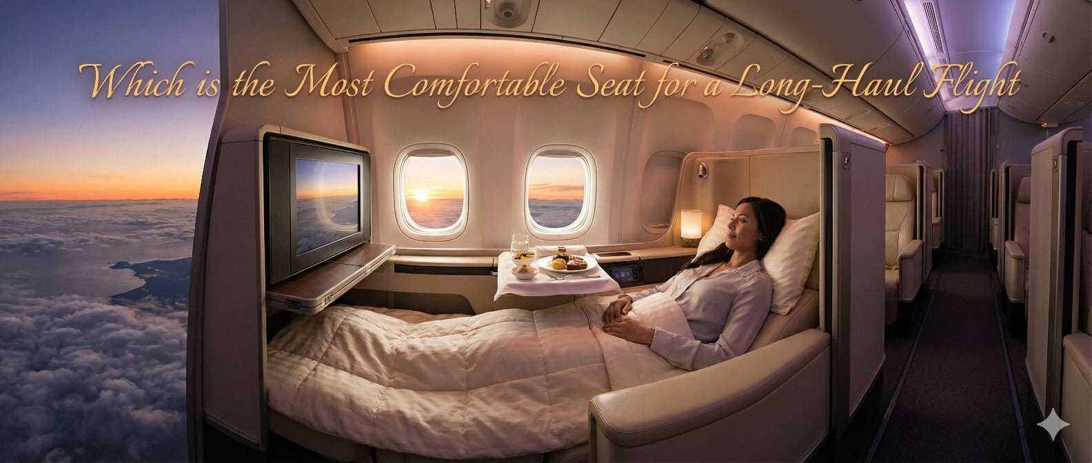 Which is the Most Comfortable Seat for a Long-Haul Flight?