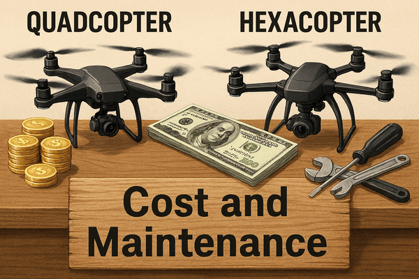 Quadcopter vs. Hexacopter Drones: Cost and Maintenance - image 1