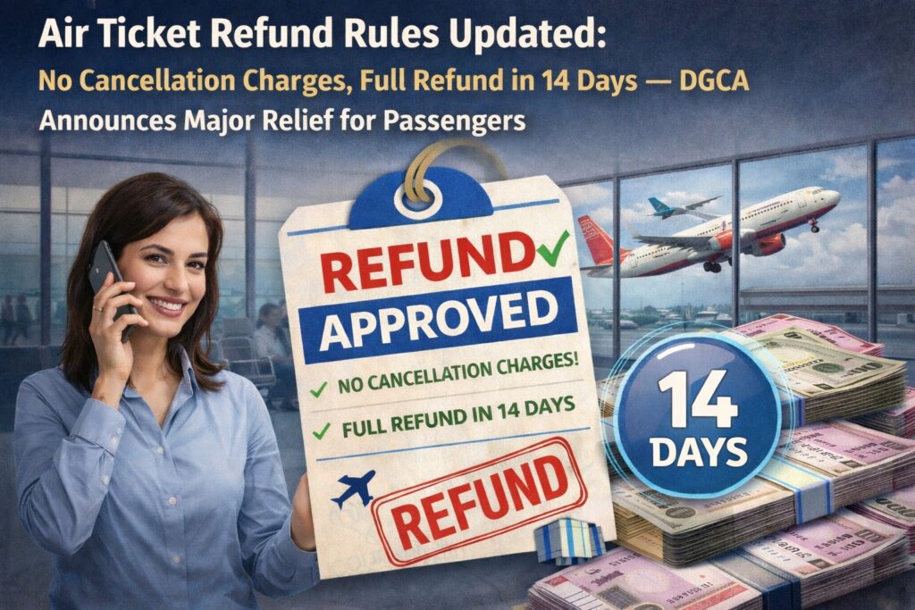 DGCA Makes Air Ticket Refund Rules Passenger-Friendly
