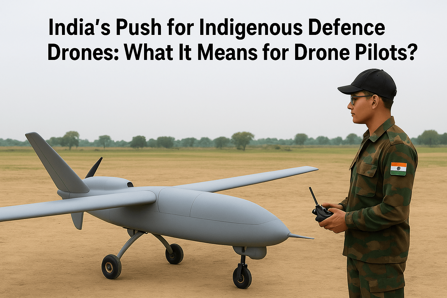 India’s Push for Indigenous Defence Drones: What It Means for Drone Pilots?