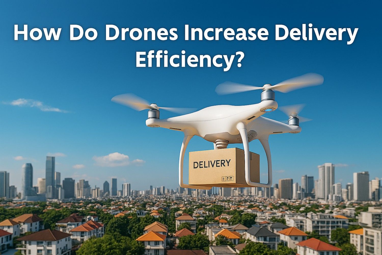 How Do Drones Increase Delivery Efficiency? - image 1
