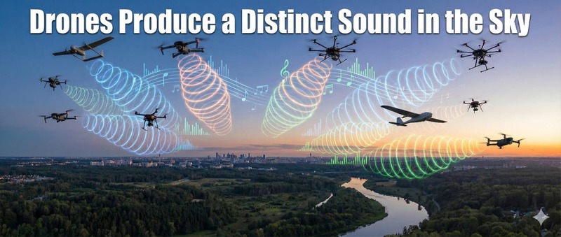 Drones Produce a Distinct Sound in the Sky - image 1