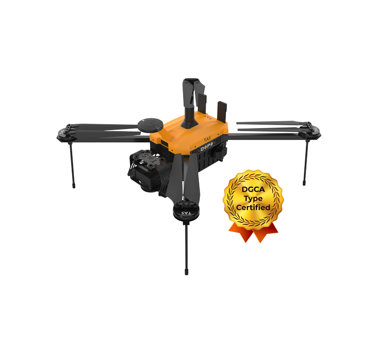  DOPO- Small DGCA Type Certified Drone
