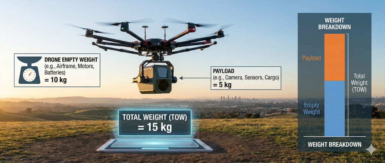   Drone Weight and Payload - image 1
