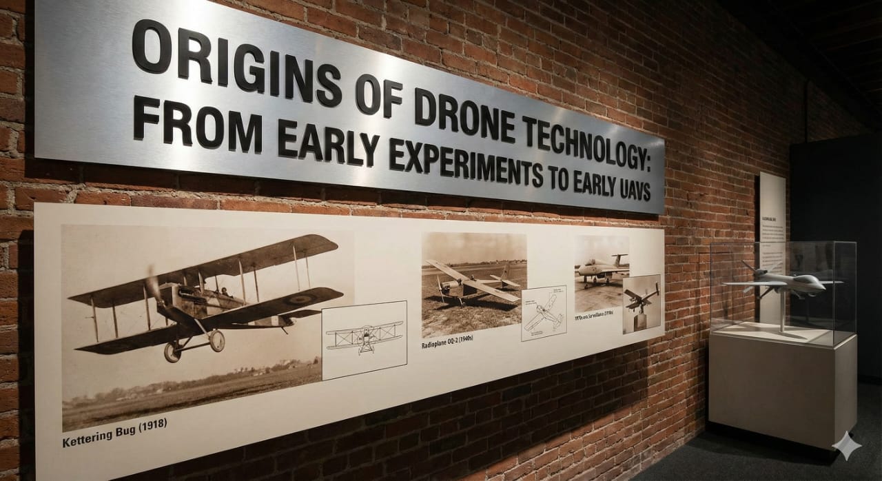 Origins of Drone Technology: From Military Experiments to Early UAVs