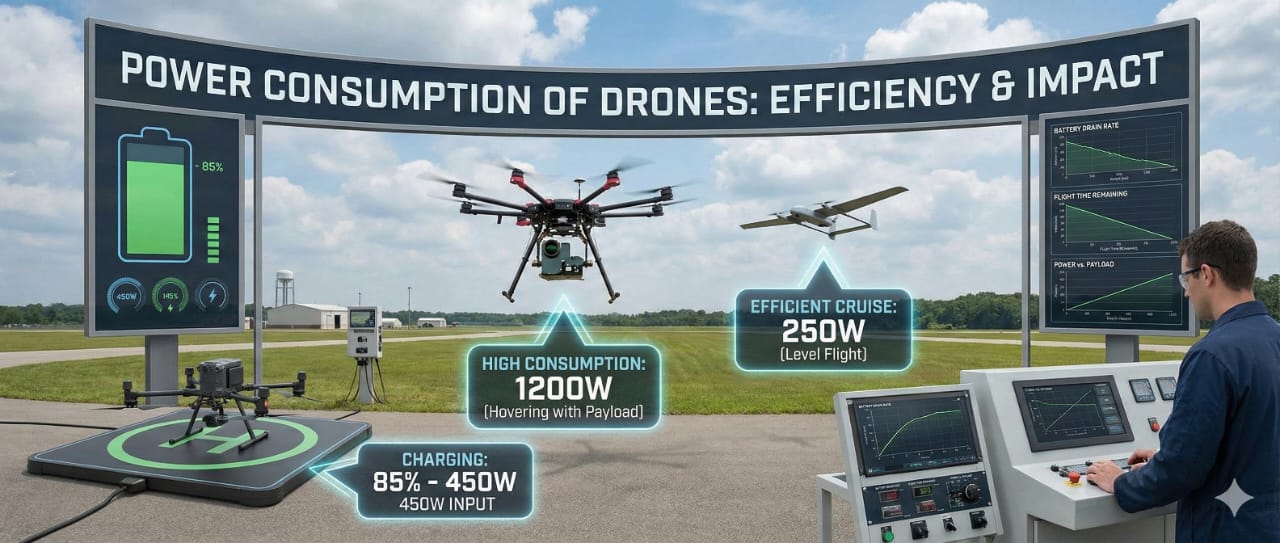   Power Consumption of the Drone - image 1