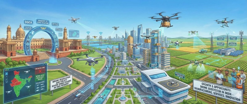 Drone Regulation and Policy: Where India Stands in This Regard? - image 1