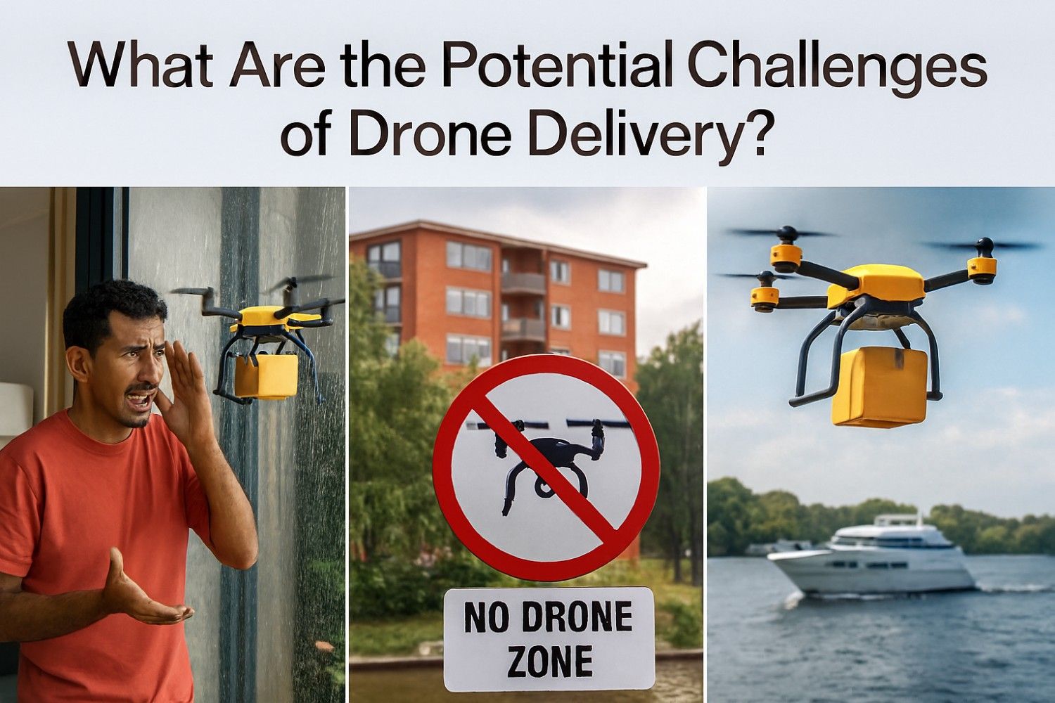 What Are the Potential Challenges of Drone Delivery? - image 1
