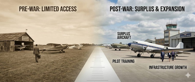  Effects of World War II on Business Aviation - image 1