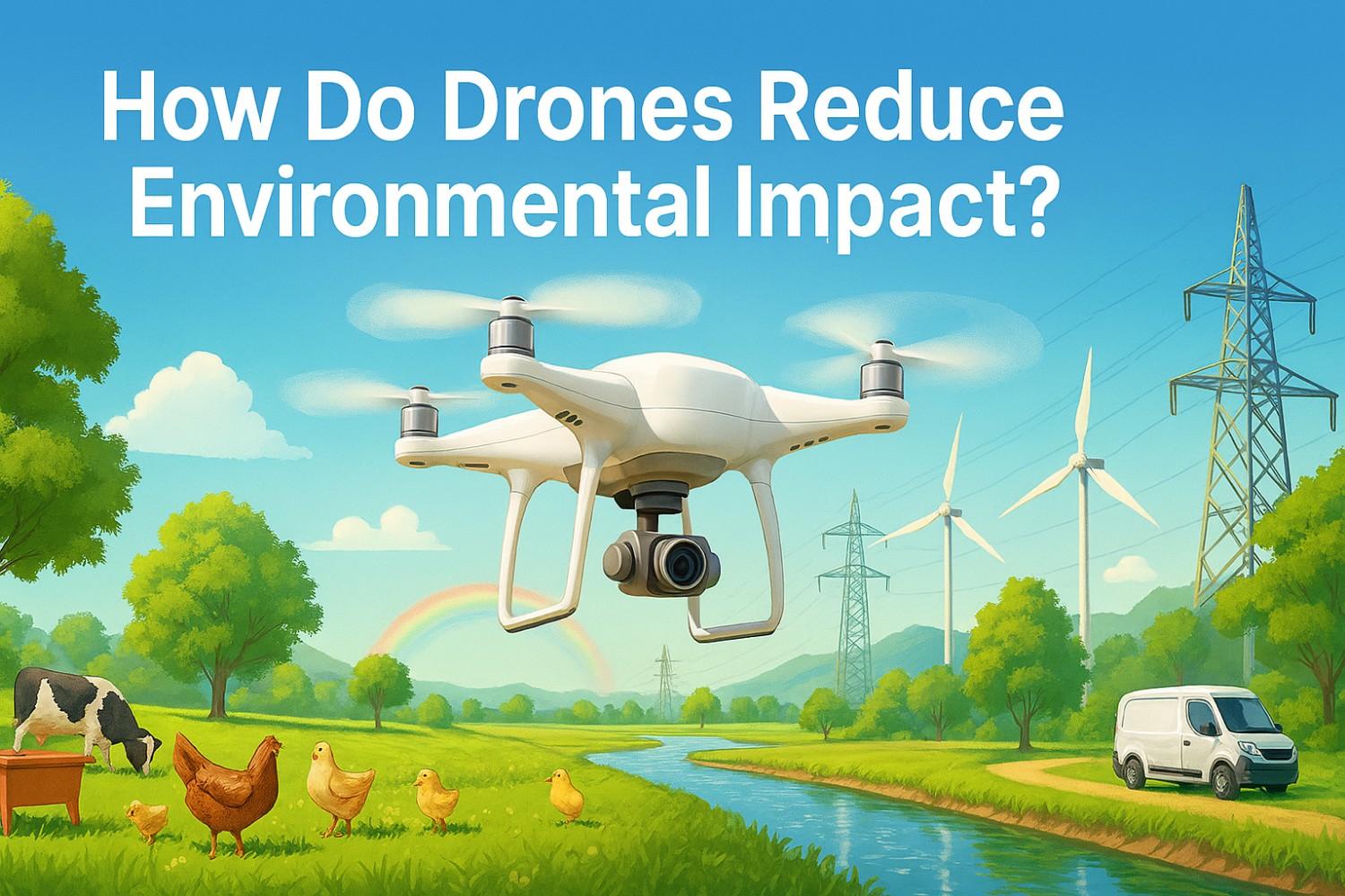 How Do Drones Reduce Environmental Impact? - image 1