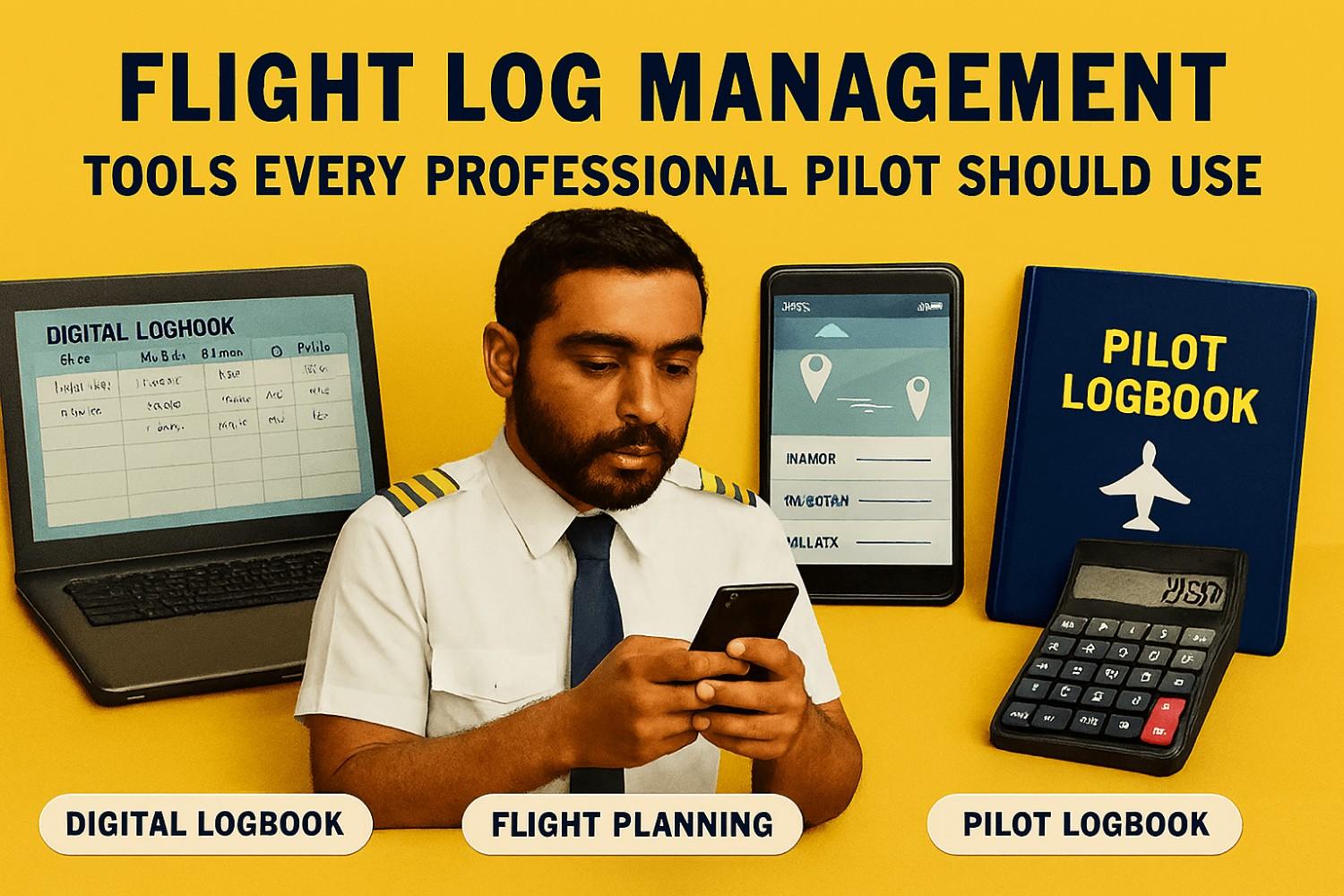 Flight Log Management: Tools Every Professional Pilot Should Use
