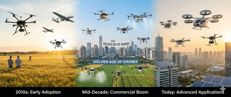 2010-Today- Golden Age of Drones - image 1