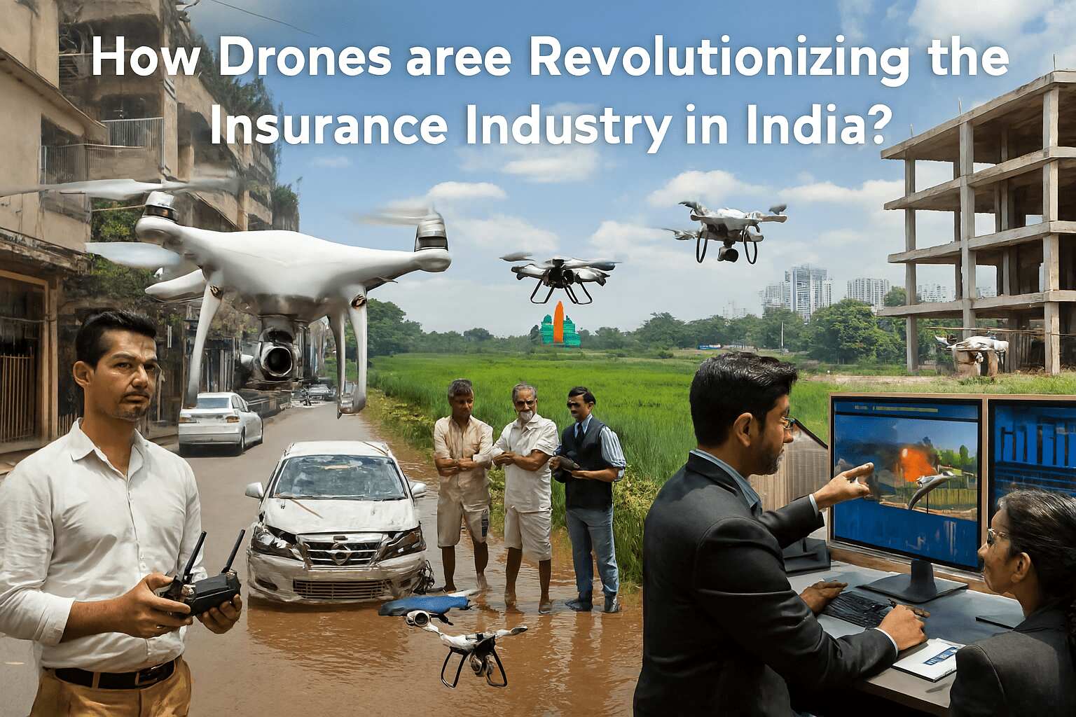 How Drones are Revolutionizing the Insurance Industry in India?