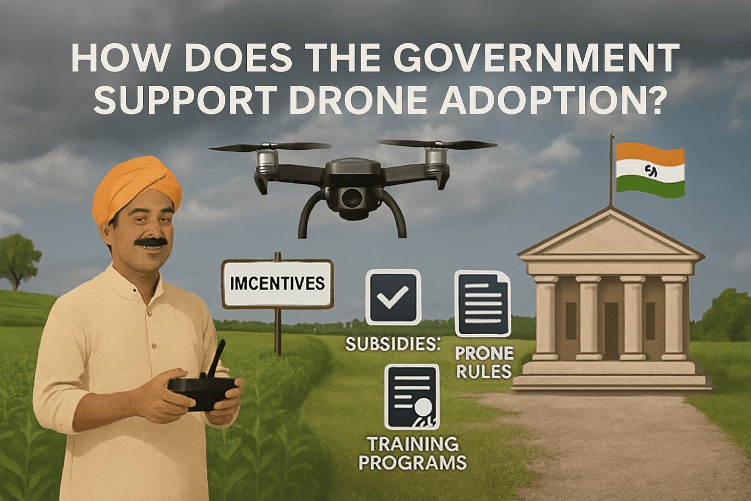 How Does the Government Support Drone Adoption? - image 1