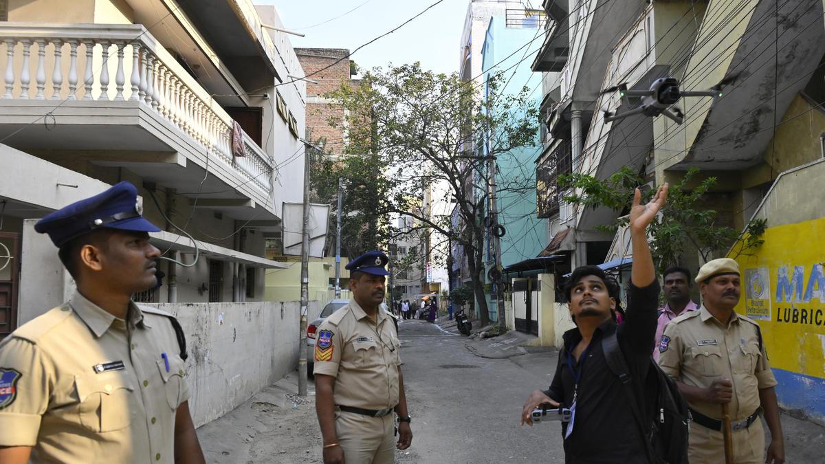 India’s First Drone Surveillance System During Elections Takes Flight in Hyderabad