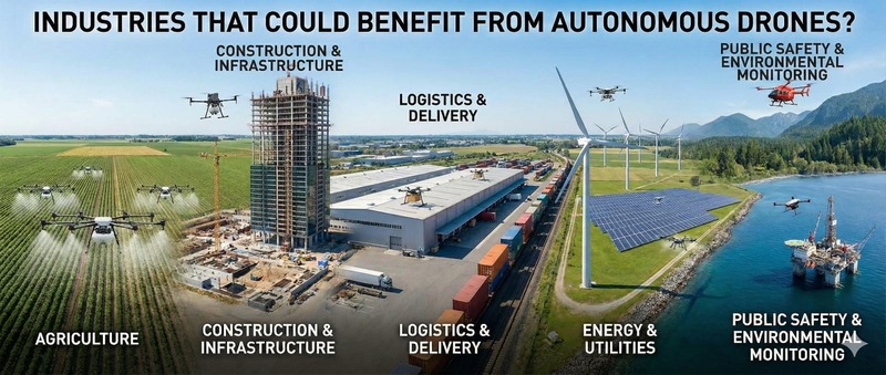 Industries that Could Benefit from Autonomous Drones - image 1