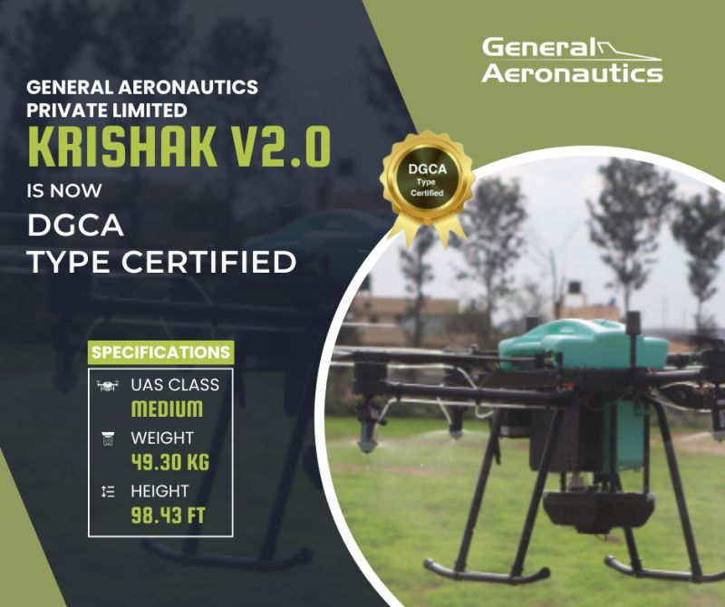 Krishak V2 Agri Drone