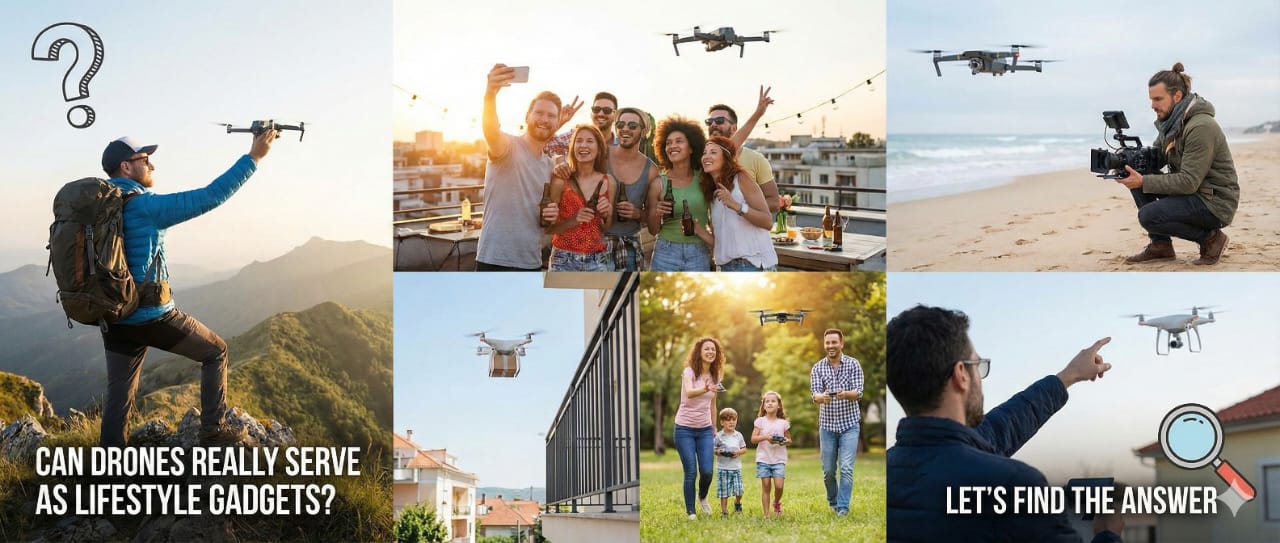 Can Drones Really Serve as Lifestyle Gadgets? Let's Find the Answer