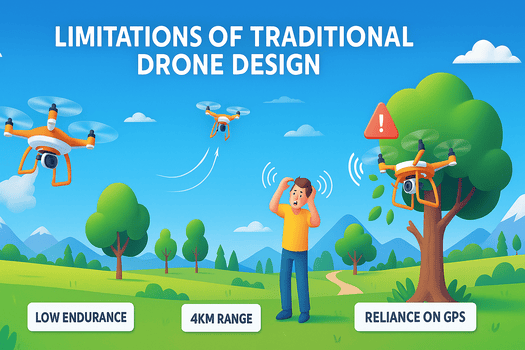 Limitations of Traditional Drone Design - image 1