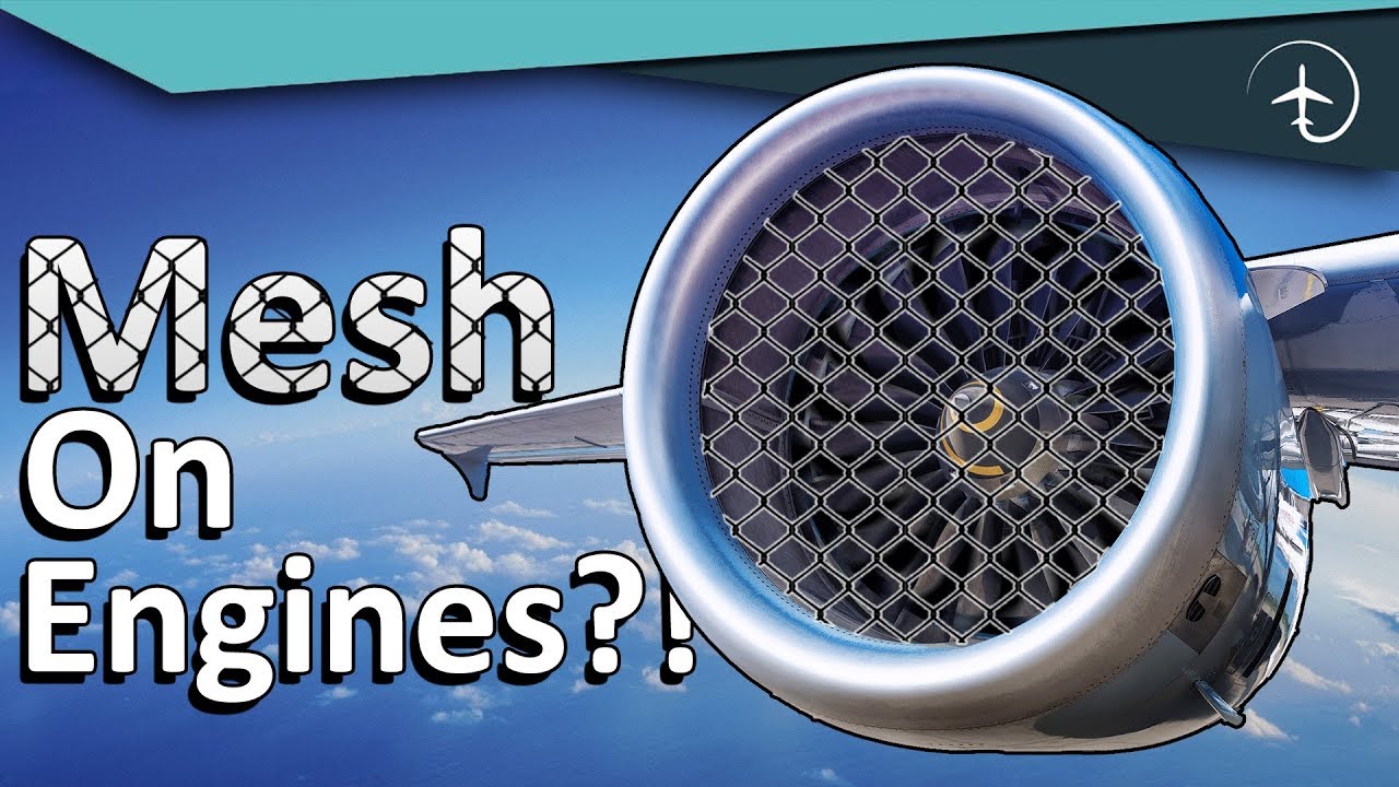 Why a Net or Mesh Is Not Used to Protect Aircraft Engines?