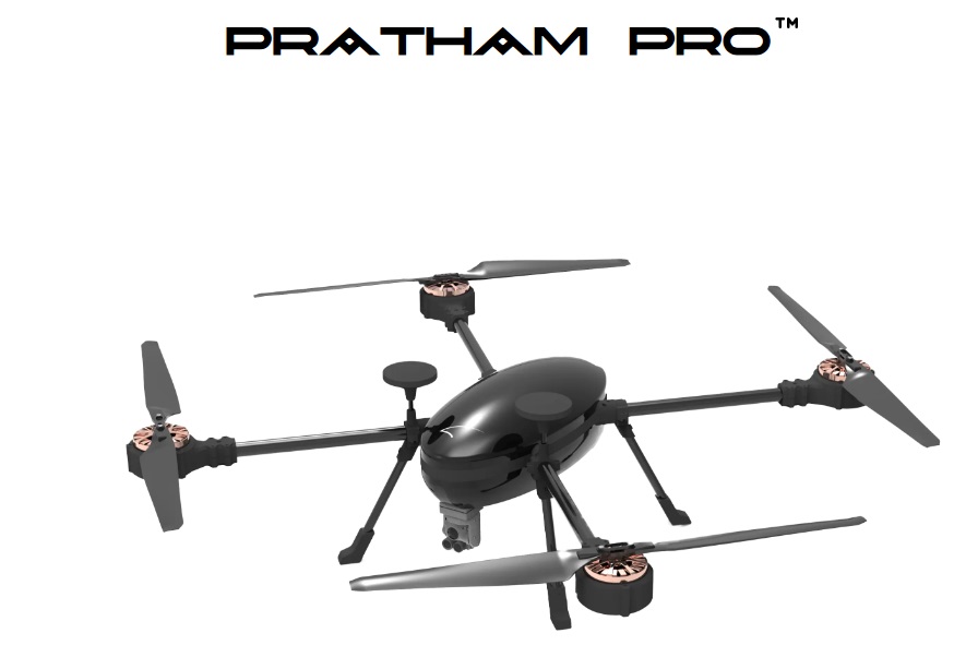 PRATHAM Pro- A Portable High-Altitude Surveillance Drone