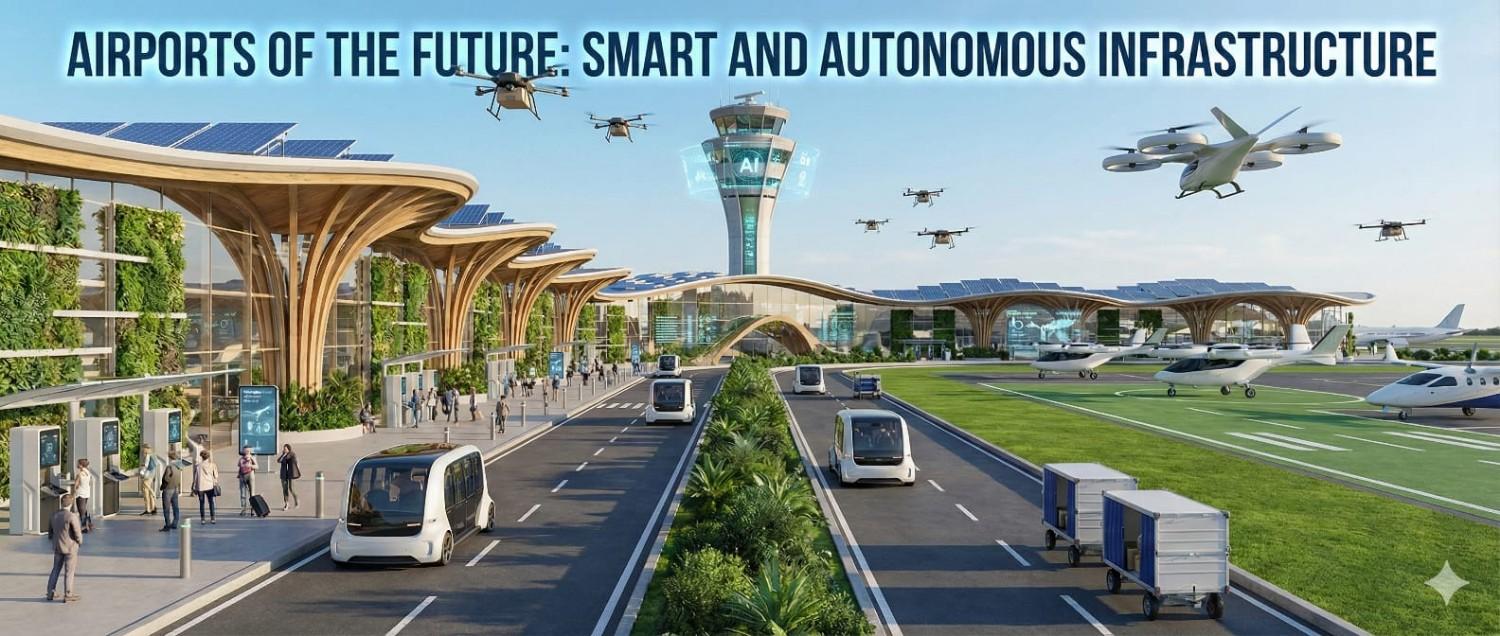 Airports of the Future: Smart and Autonomous Infrastructure