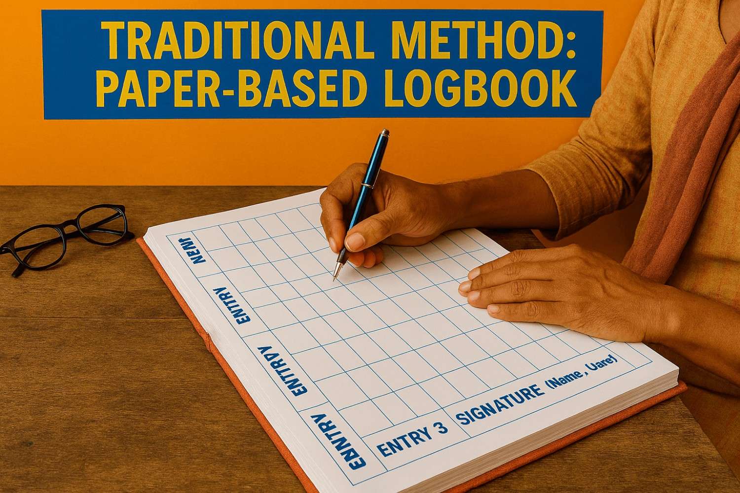 Traditional Method: Paper-Based Logbook - image 1