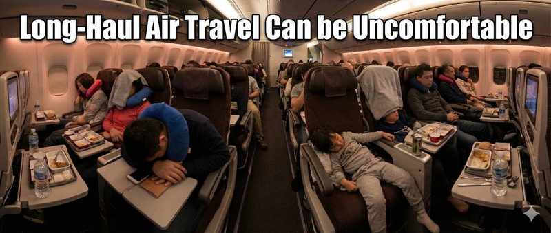  Long- Haul Air Travel Can Be Uncomfortable - image 1