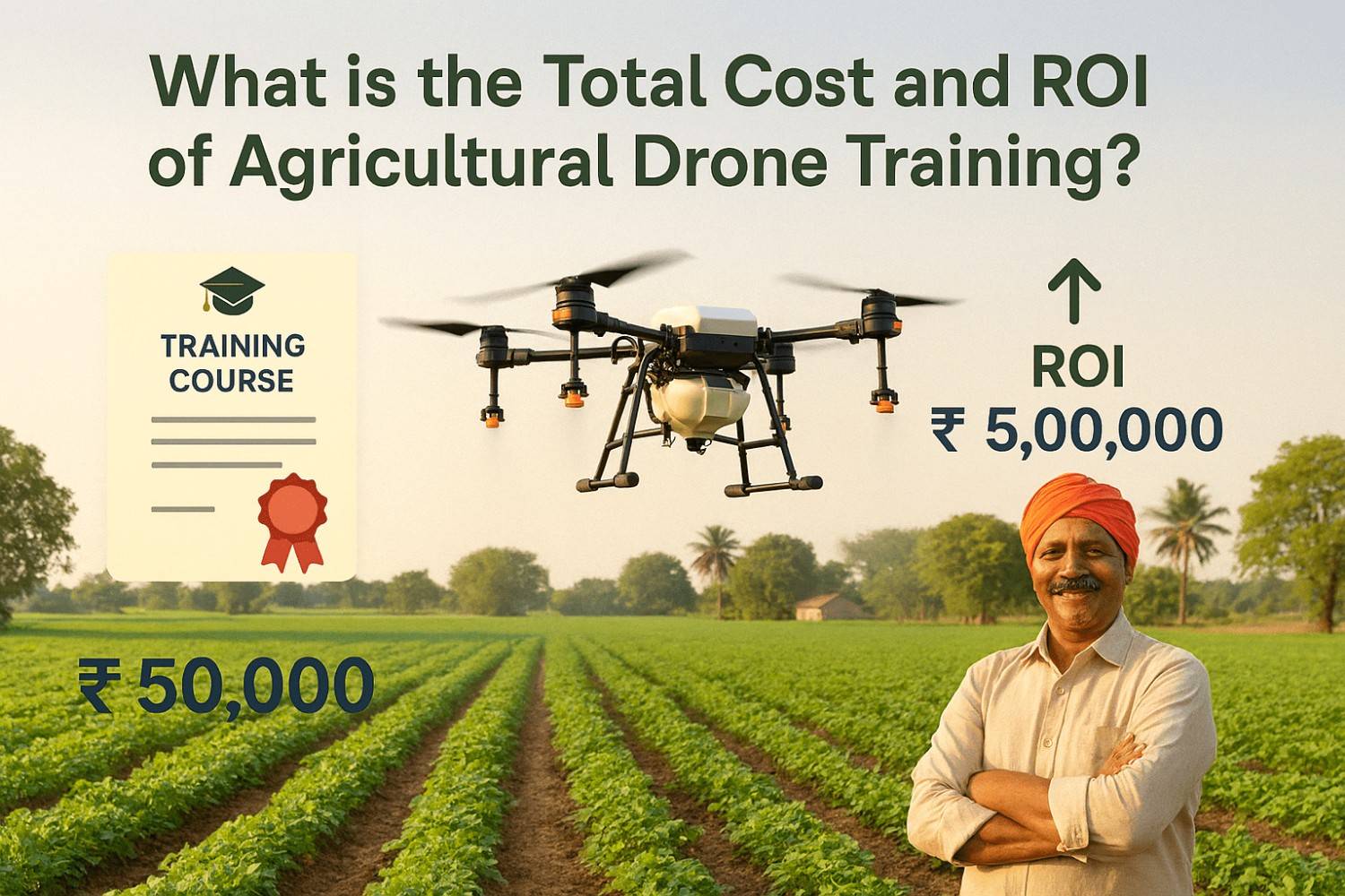  What is the Total Cost and ROI of Agricultural Drone Training? - image 1