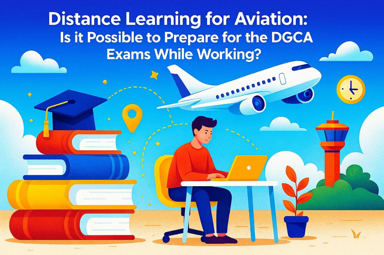 Distance Learning for Aviation: Is it Possible to Prepare for the DGCA Exams While Working?