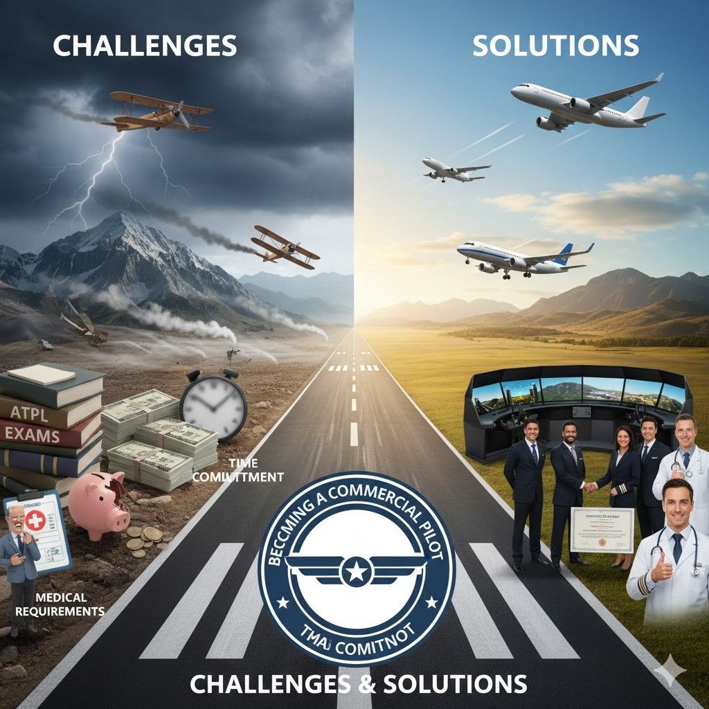 Challenges and Solutions – Commercial Pilot - image 1
