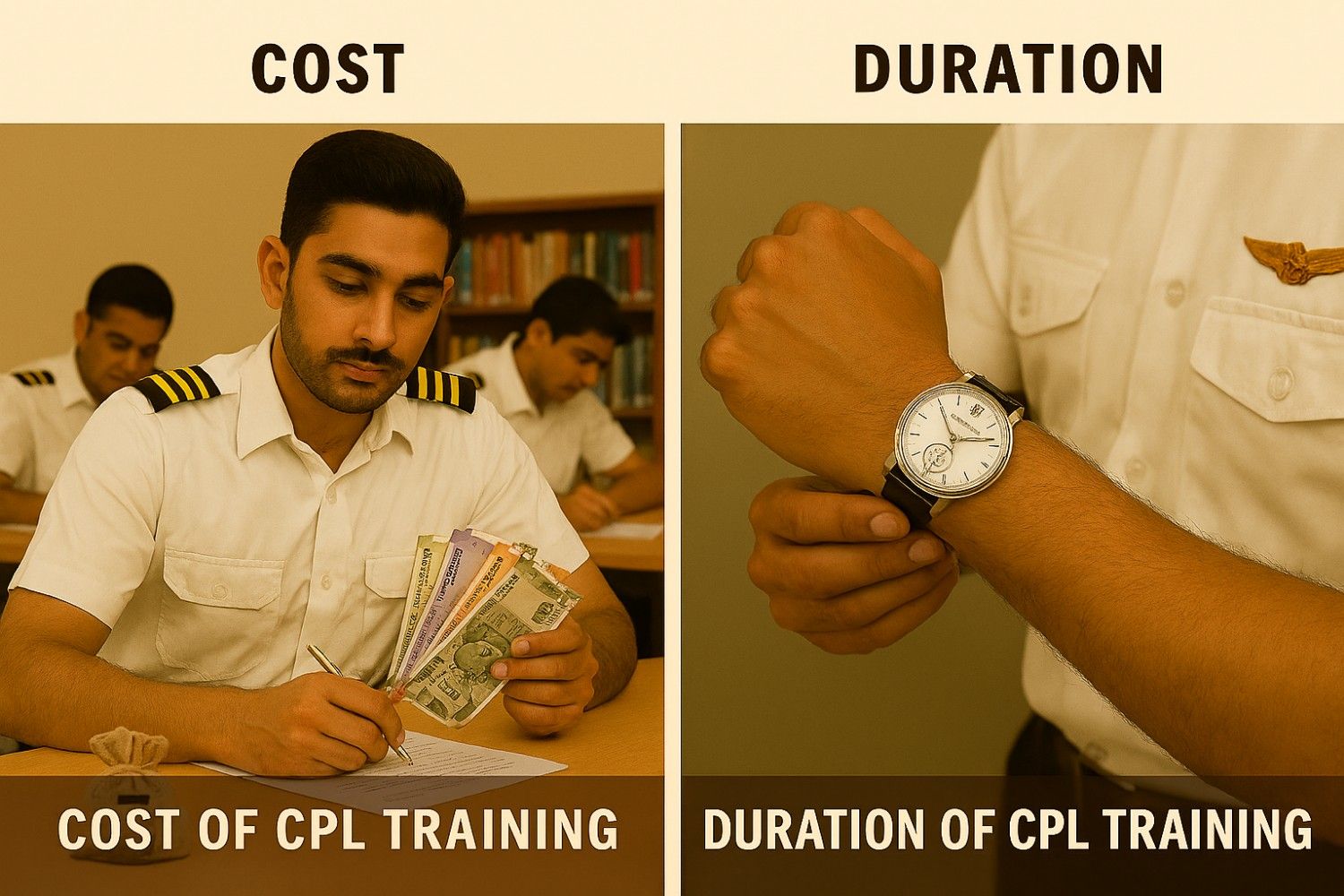 Cost and Duration of CPL Training in India - image 1