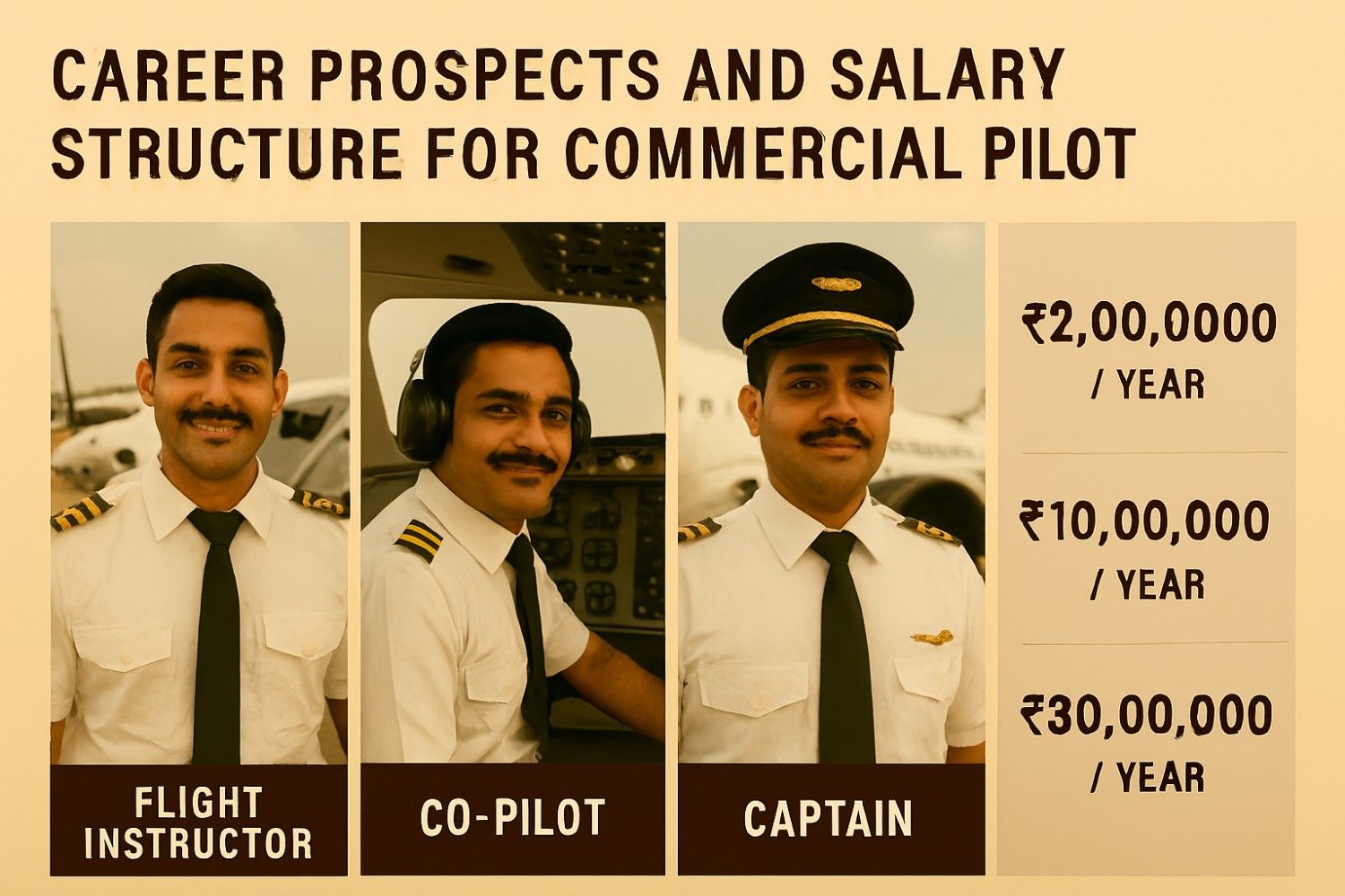 Career Prospects and Salary Structure for Commercial Pilot - image 1