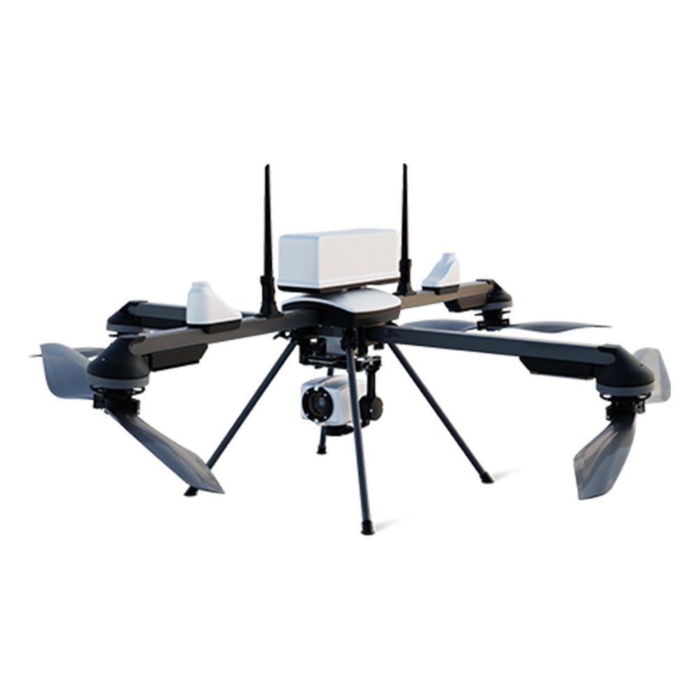 NETRA V3+- Fully Autonomous Security and Surveillance Drone 