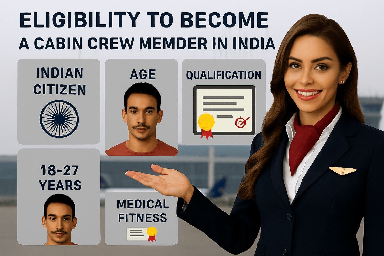 Eligibility to Become a Cabin Crew Member in India - image 1