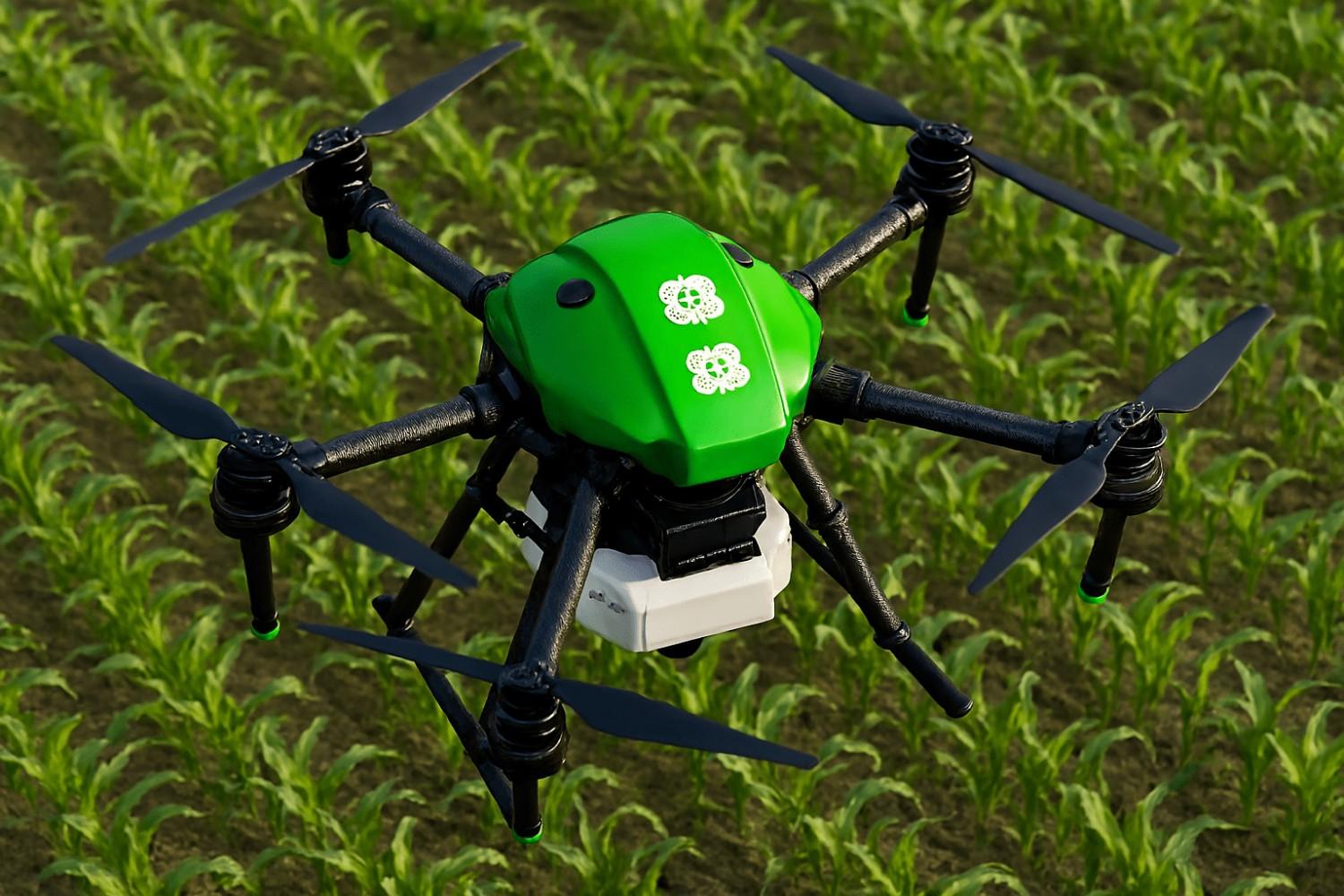 Wow Go Green Krishi Viman KV-10 Drone for Reliable Spraying and Seed Spreading (Agriculture) - image 5