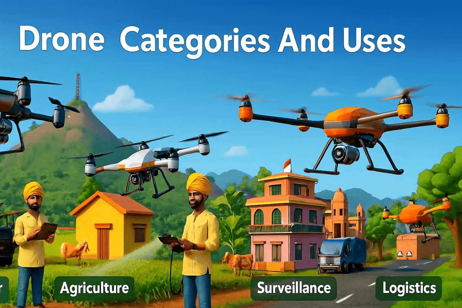 Drone Categories and Uses - image 1