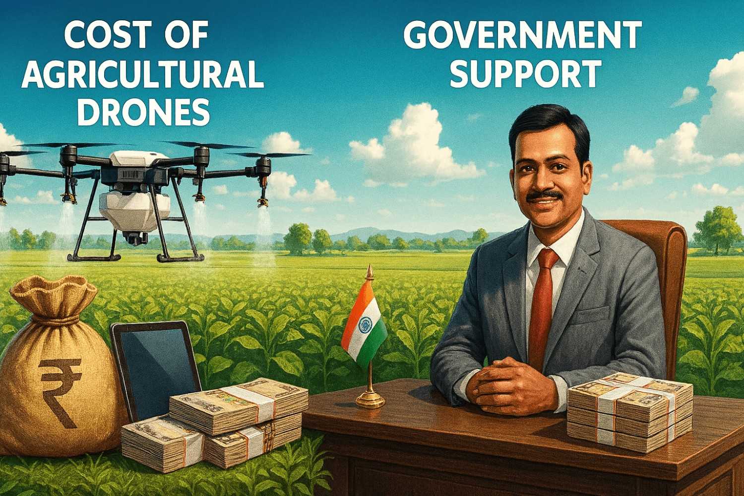 Cost of Agricultural Drone and Government Support - image 1