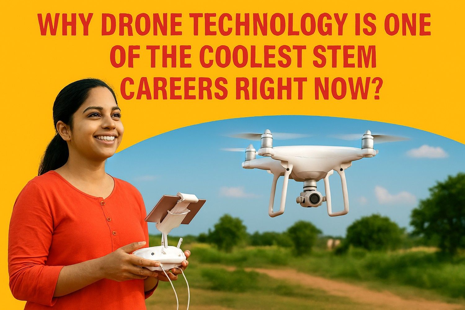 Why Drone Technology Is One of the Coolest STEM Careers Right Now?