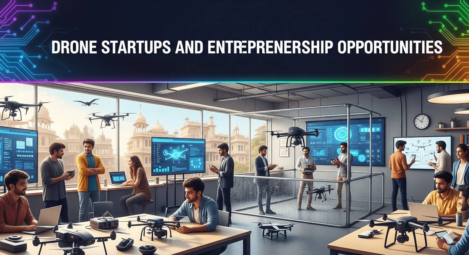 Drone Startups and Entrepreneurship Opportunities - image 1