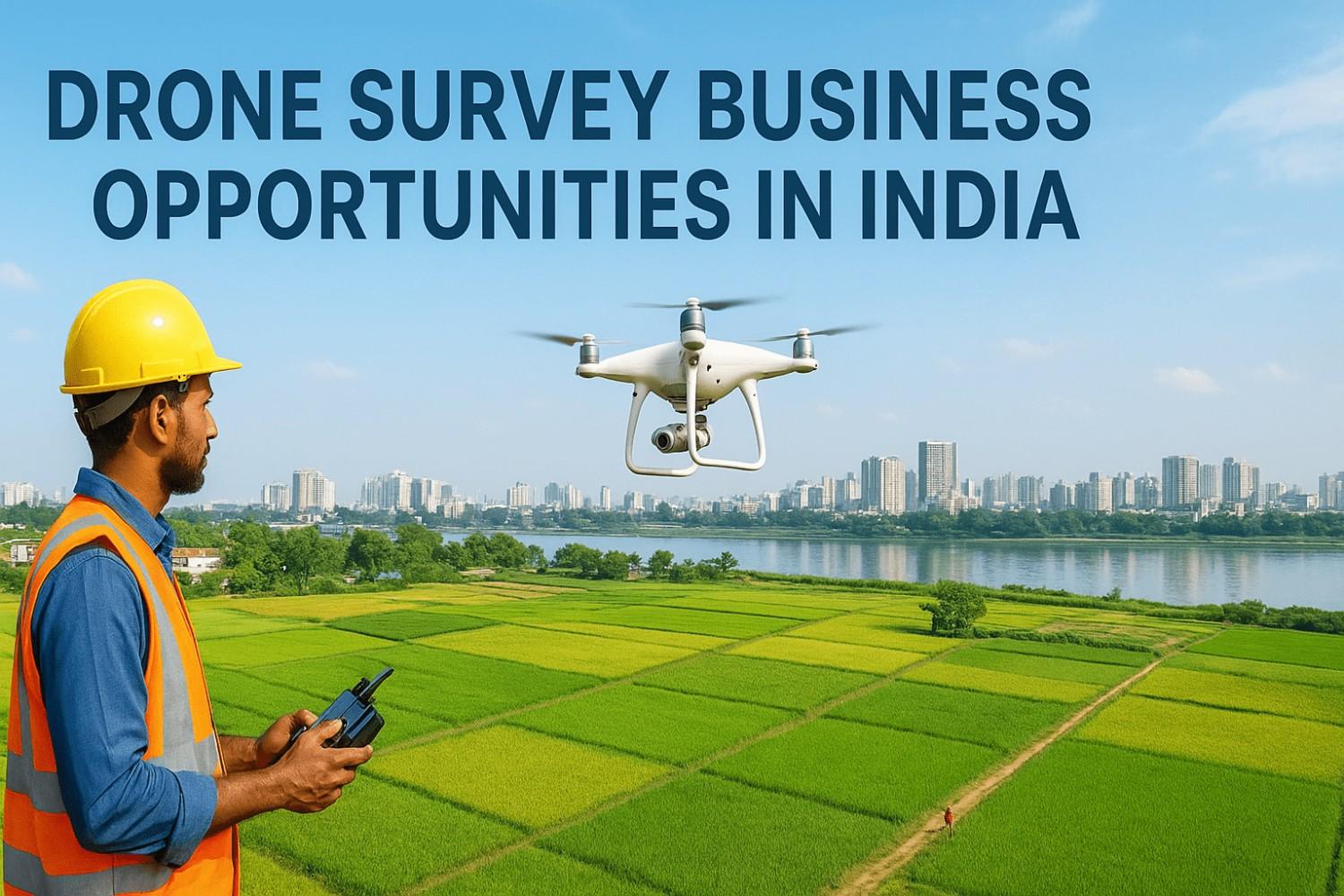 Drone Survey Business Opportunities in India - image 1