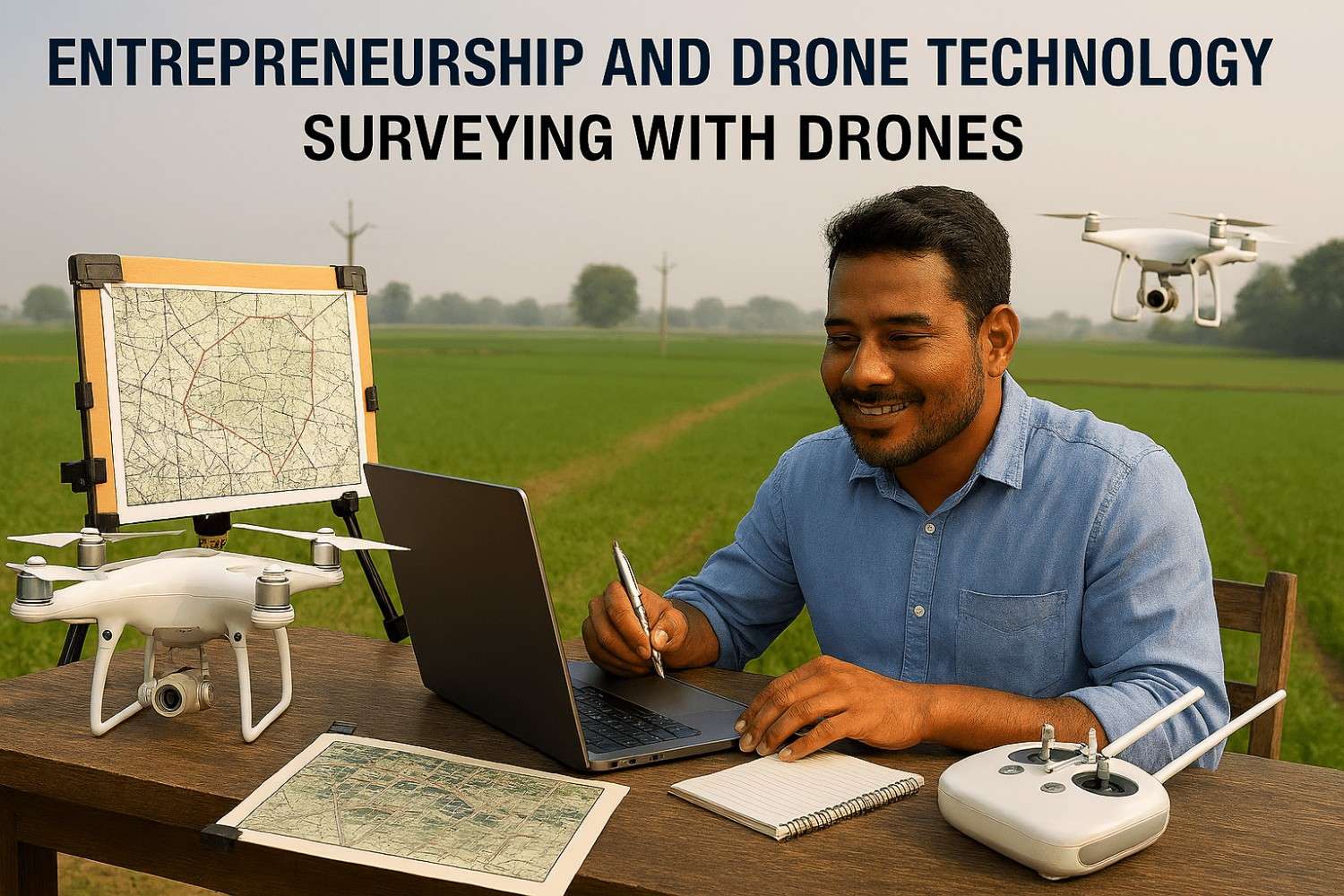 Entrepreneurship and Drone Technology: Starting Your Drone Survey Business in India