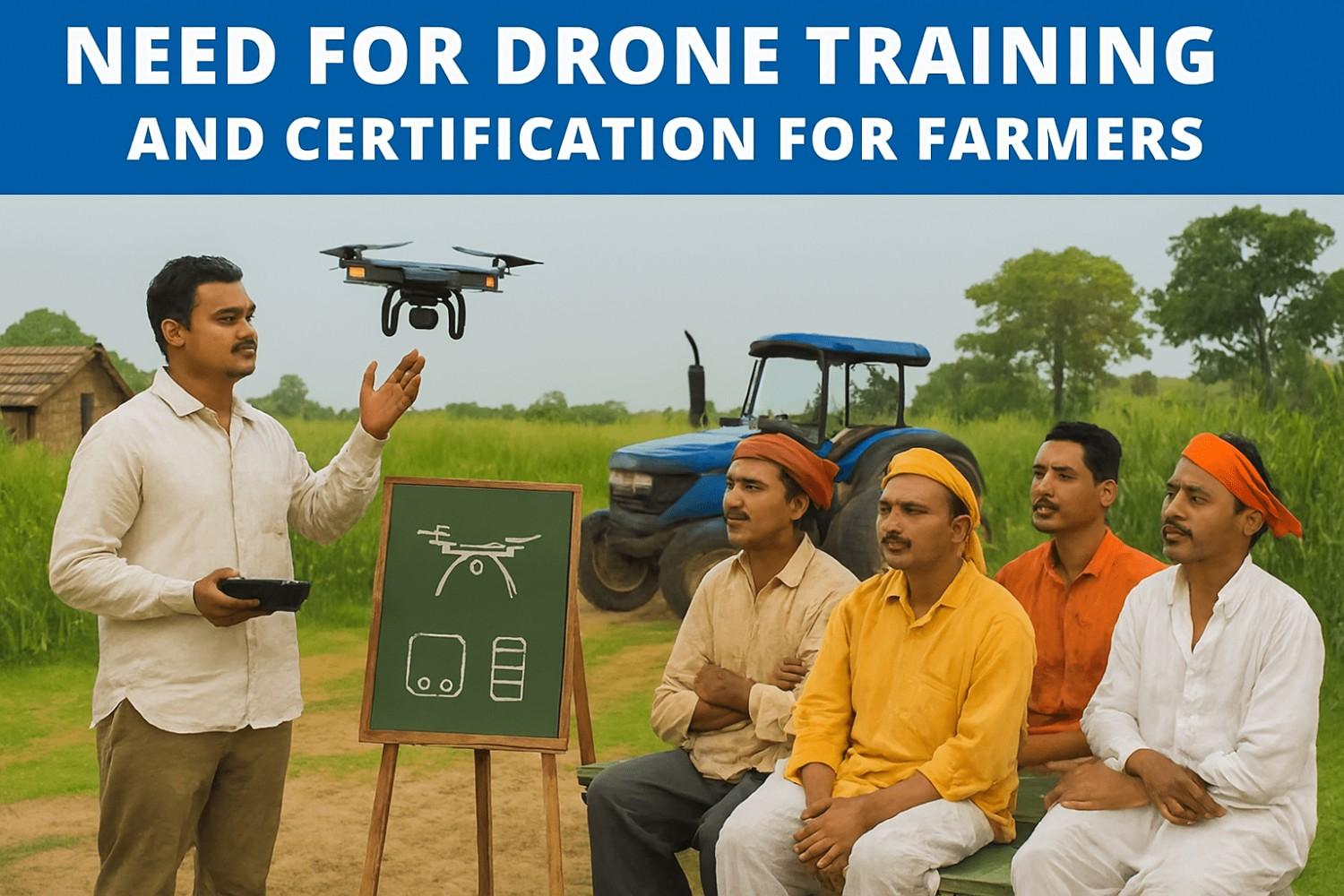 Need for Drone Training and Certification for Farmers - image 1
