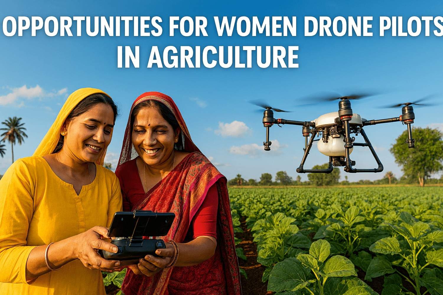 Opportunities for Women Drone Pilots in Agriculture - image 1